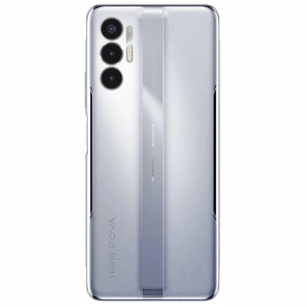 Смартфон TECNO Tecno Pova 3, 128 GB, Tech Silver LF7N/TECH SILVER 128GB 128 Гб, 6 Гб