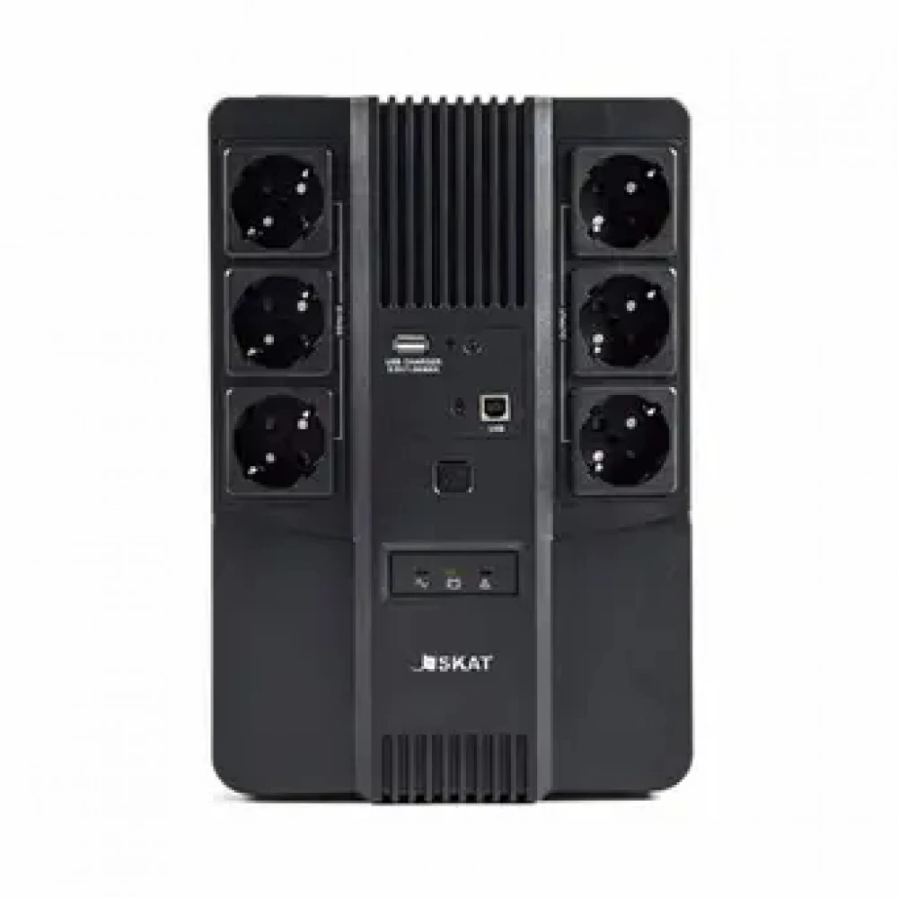 Источник бесперебойного питания БАСТИОН SKAT-UPS 800 AI Напольный (Tower), 800 ВА, 480 Вт