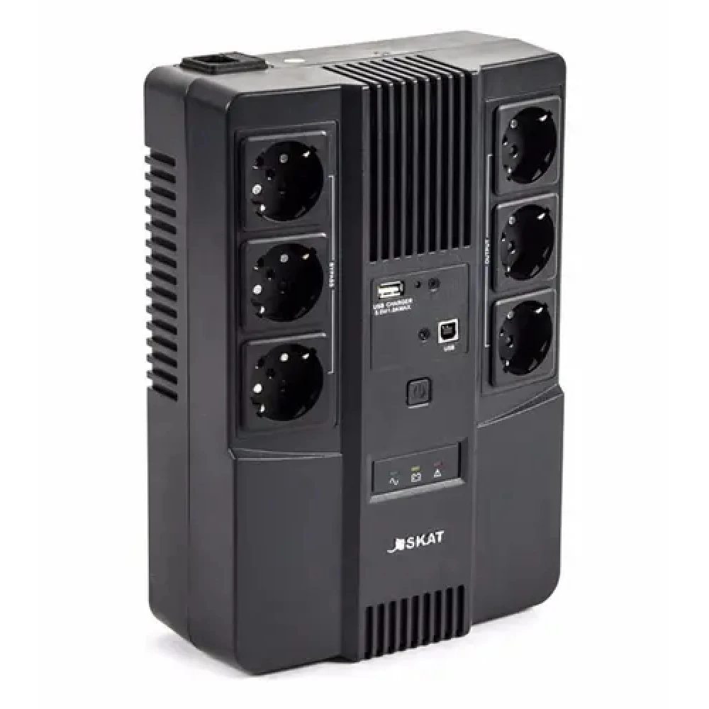 Источник бесперебойного питания БАСТИОН SKAT-UPS 800 AI Напольный (Tower), 800 ВА, 480 Вт