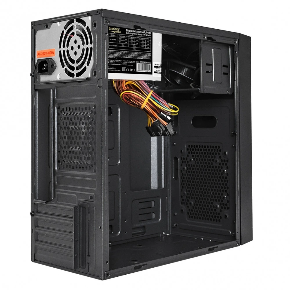 Корпус ExeGate BAA-113-AAA400 EX292349RUS Mini-Tower