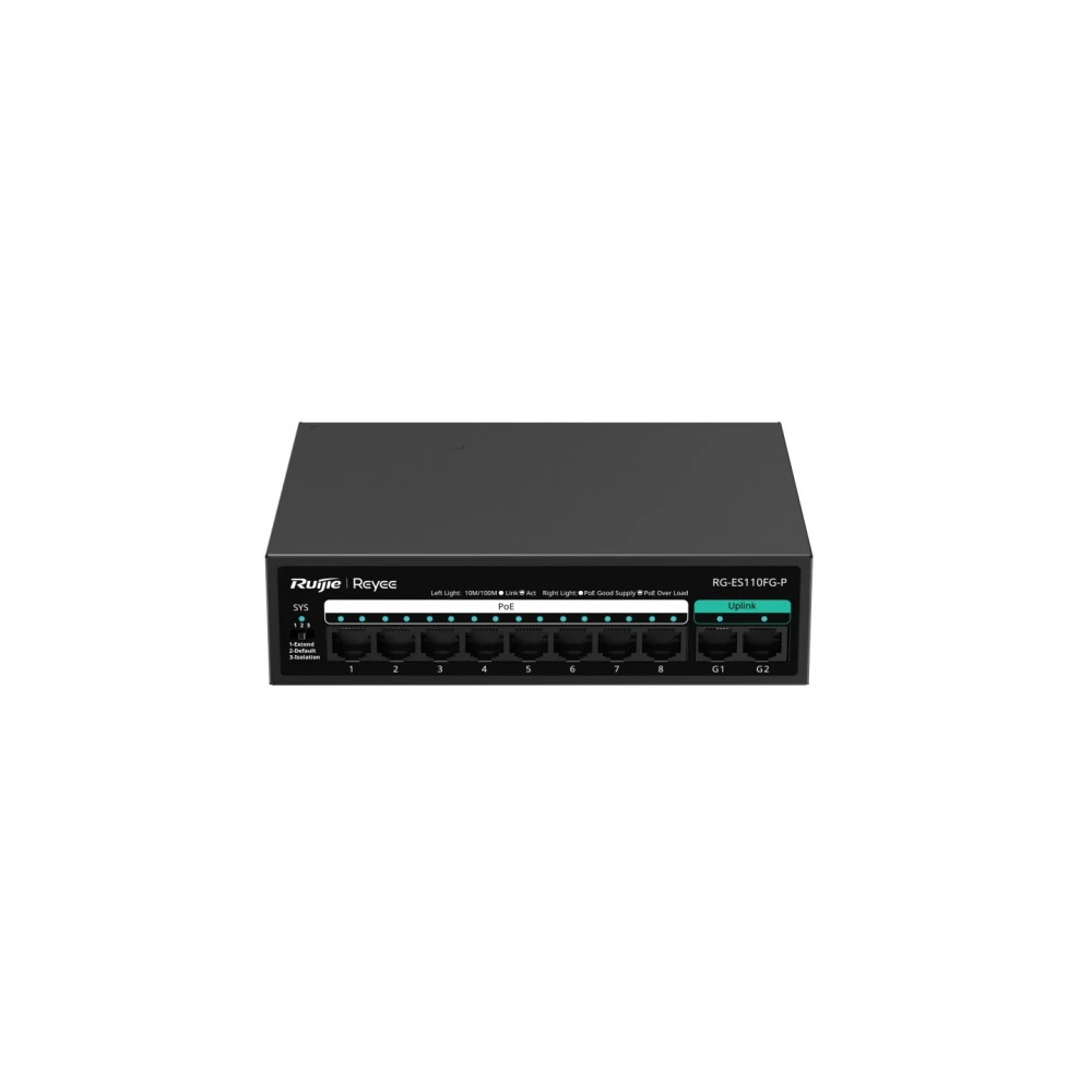 Коммутатор Ruijie RG-ES110FG-P 100 Base-T (100 мбит/с)
