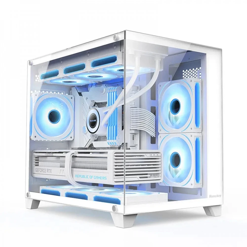 Корпус Huntkey S960 StormX White Mini-Tower