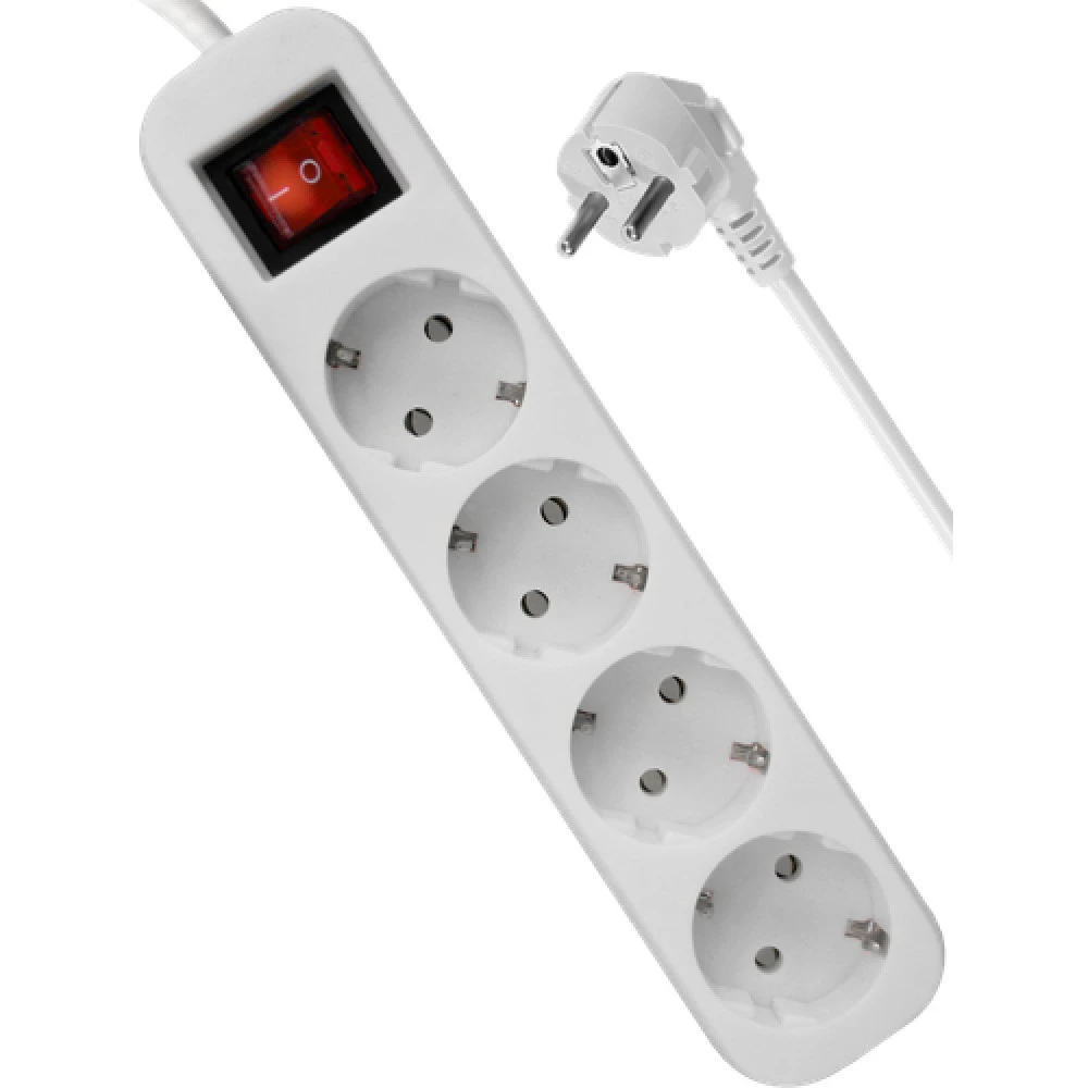 Сетевой фильтр Defender S450 White 99239