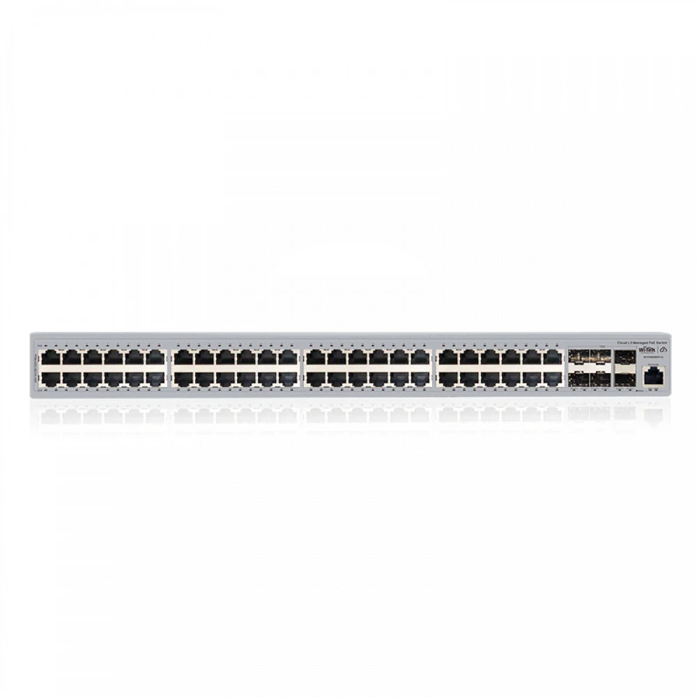 Коммутатор Wi-Tek WI-PCMS554FP-L3 1000 Base-T (1000 мбит/с), 6 SFP портов