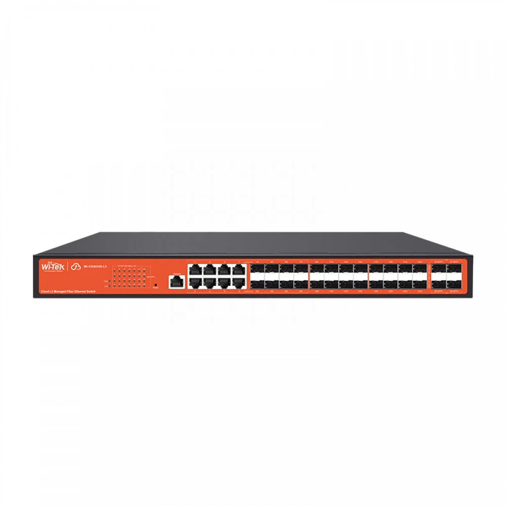 Коммутатор Wi-Tek WI-CGS5328-L3 1000 Base-T (1000 мбит/с), 16 SFP портов