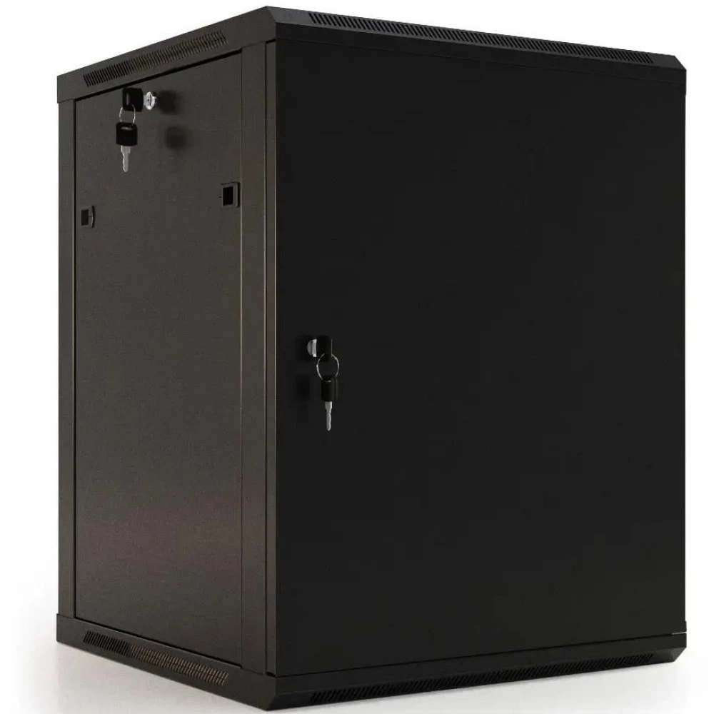 Серверный шкаф Hyperline настенный 6U 367x600х450 мм TWB-0645-SR-RAL9004