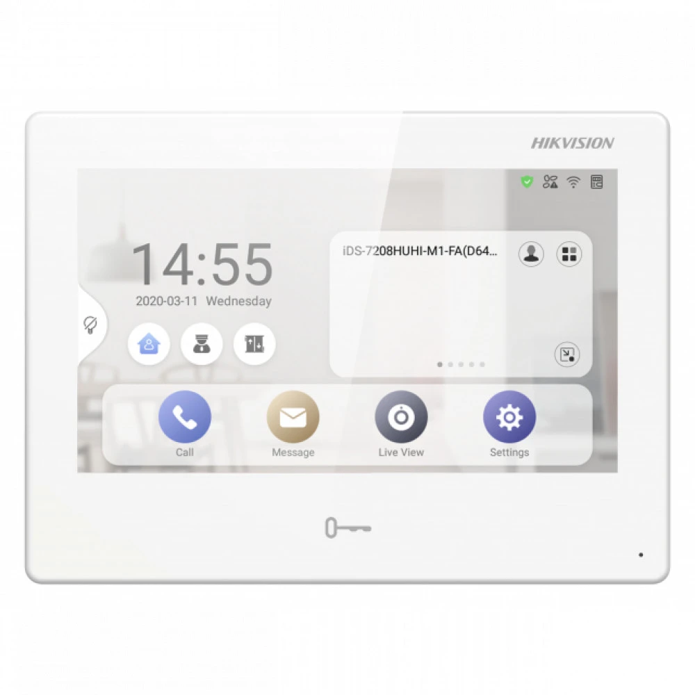 Домофонная система Hikvision DS-KH9310-WTE1(B) Абонентский блок домофона
