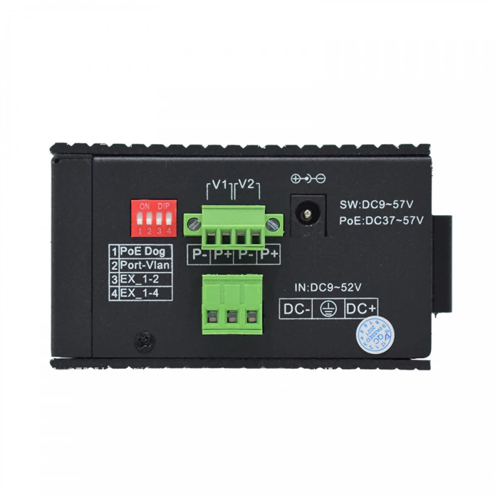 Коммутатор Wi-Tek WI-PS305G-I-DC 1000 Base-T (1000 мбит/с)