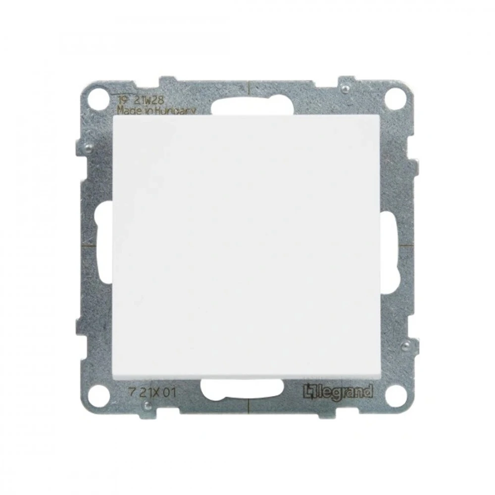 Legrand Переключатель Suno 10А 250В безвинт.зажим Белый 721106