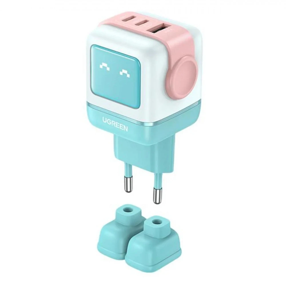 UGREEN CD361 Nexode 65W 1*USB-A/2*USB-C Robot GaN Fast Charger 35855 65