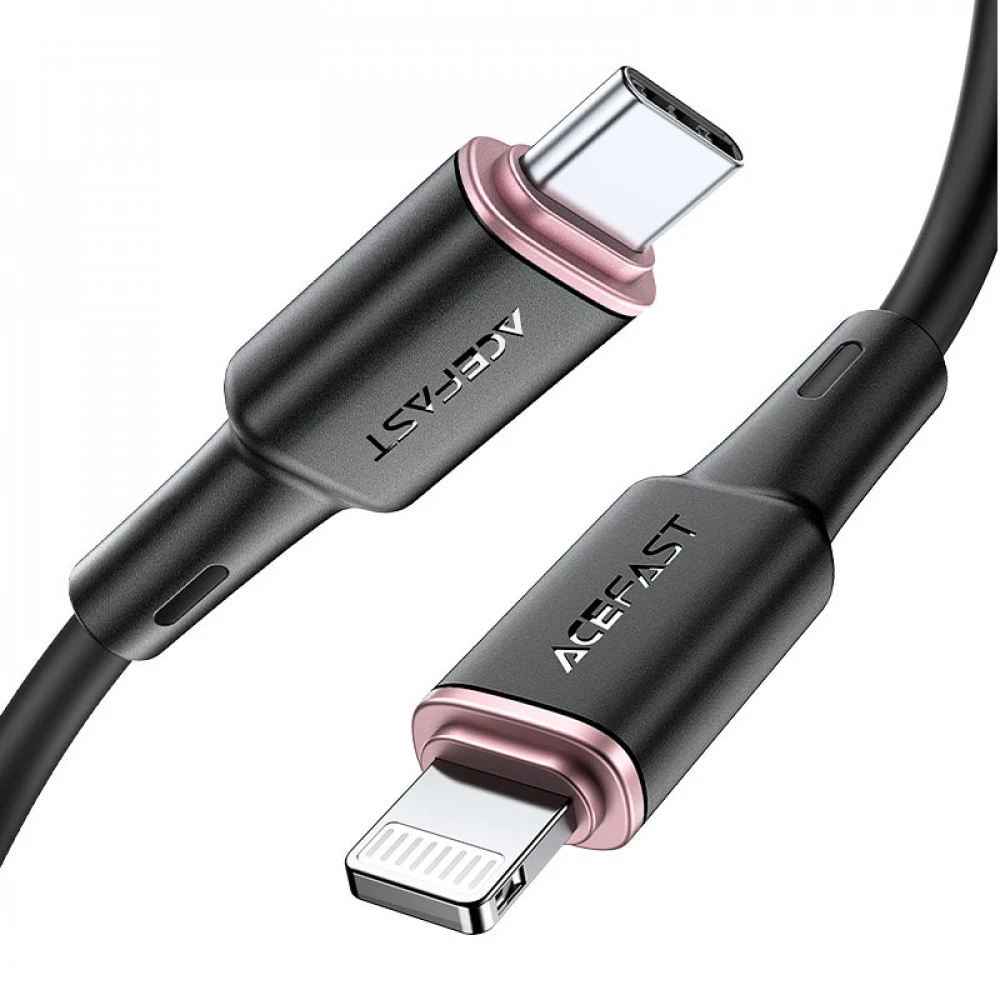 Кабель интерфейсный Acefast AF-C2-01-BK USB Type C - Lightning (8pin)