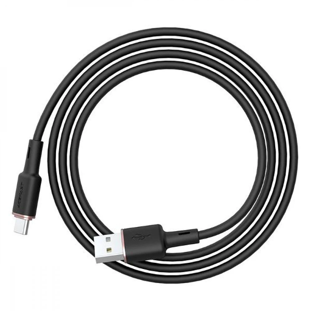 Кабель интерфейсный Acefast AF-C2-04-BK USB Type A - USB Type C