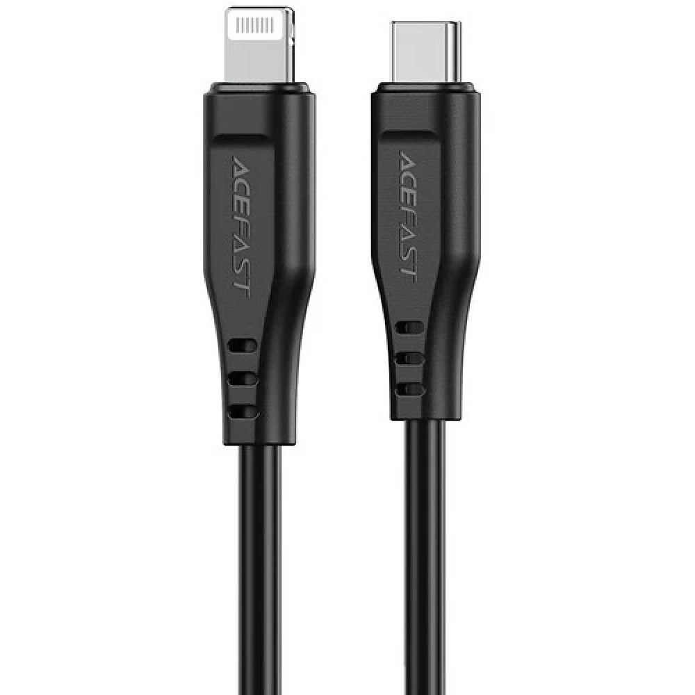 Кабель интерфейсный Acefast AF-C3-01-BK USB Type C - Lightning (8pin)