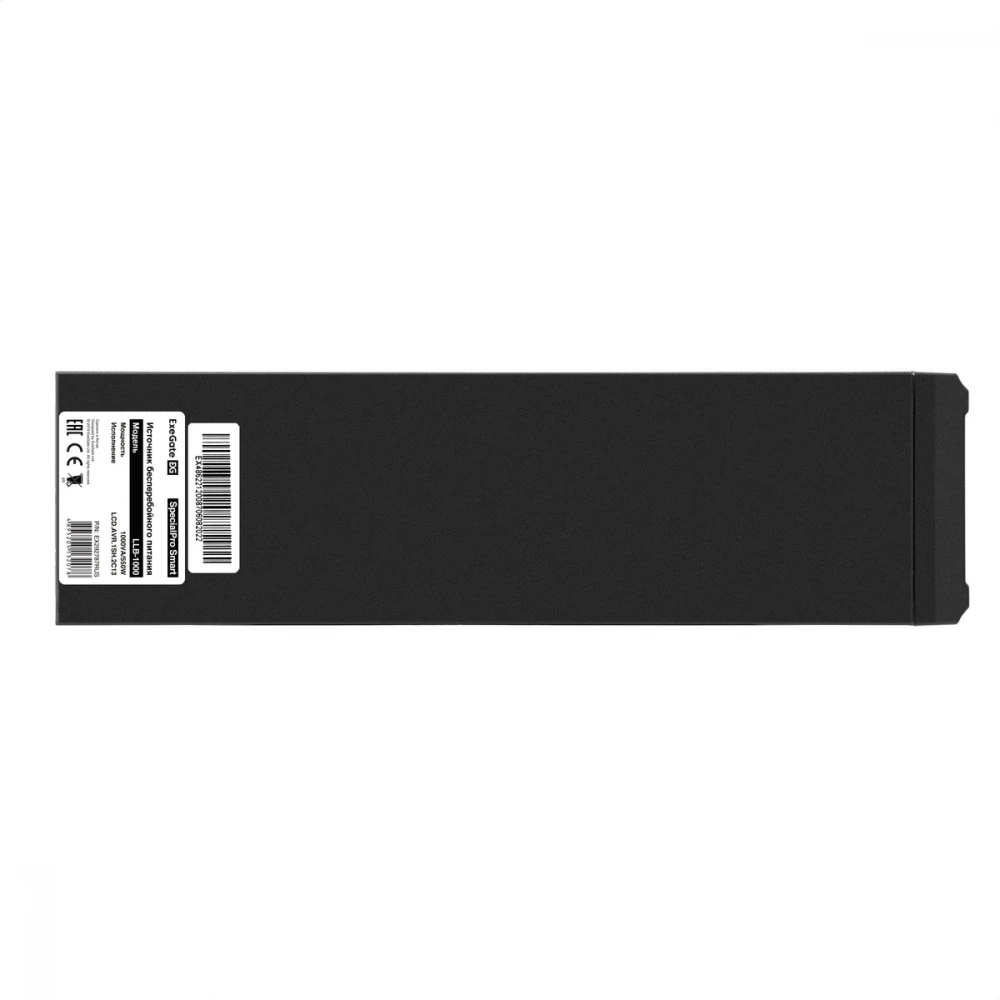 Источник бесперебойного питания ExeGate SpecialPro Smart LLB-1000.LCD.AVR.1SH.2C13 EX292787RUS Линейно-интерактивные, Напольный (Tower), 1000 ВА, 550 Вт