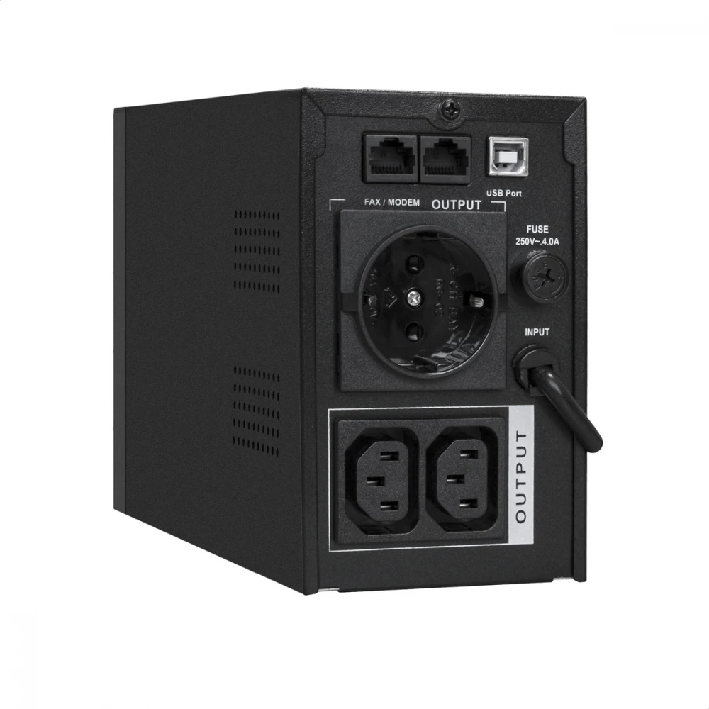 Источник бесперебойного питания ExeGate SpecialPro UNB-900.LED.AVR.1SH.2C13.RJ.USB EX292778RUS Линейно-интерактивные, Напольный (Tower), 900 ВА, 500 Вт
