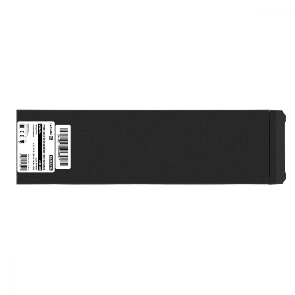 Источник бесперебойного питания ExeGate SpecialPro UNB-900.LED.AVR.1SH.2C13.RJ.USB EX292778RUS Линейно-интерактивные, Напольный (Tower), 900 ВА, 500 Вт