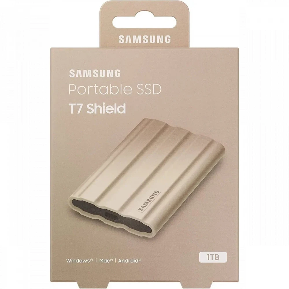 Внешние накопители Samsung External SSD T7 Shield MU-PE1T0K/WW 1 ТБ