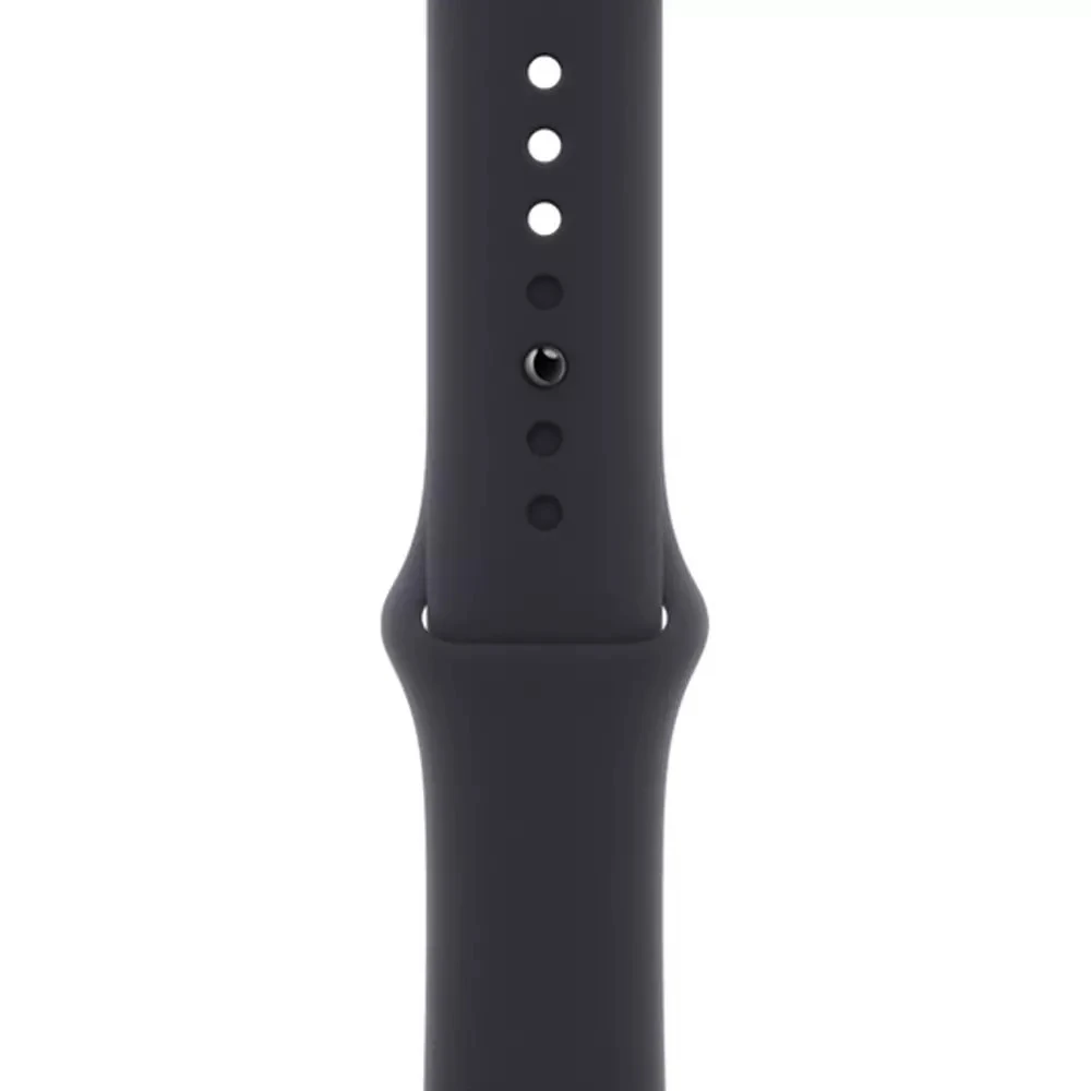 Apple Watch SE GPS, 44mm Space Grey Aluminium Case with Midnight Sport Band - Regular MKQ63GK Смарт-часы
