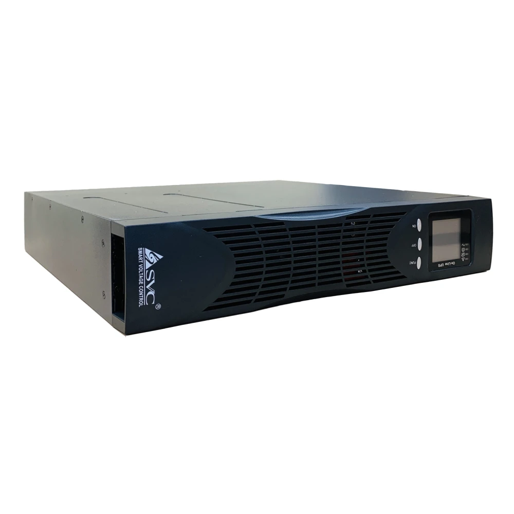 Источник бесперебойного питания SVC TRX11-2KL-LCD/CS09C13 Двойное преобразование (On-Line), Стоечный (Rack), 2000 ВА, 1800 Вт