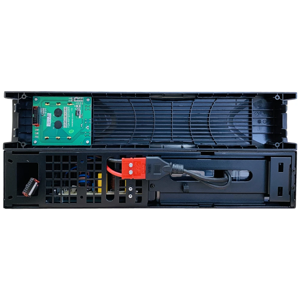 Источник бесперебойного питания SVC TRX11-2KL-LCD/CS09C13 Двойное преобразование (On-Line), Стоечный (Rack), 2000 ВА, 1800 Вт