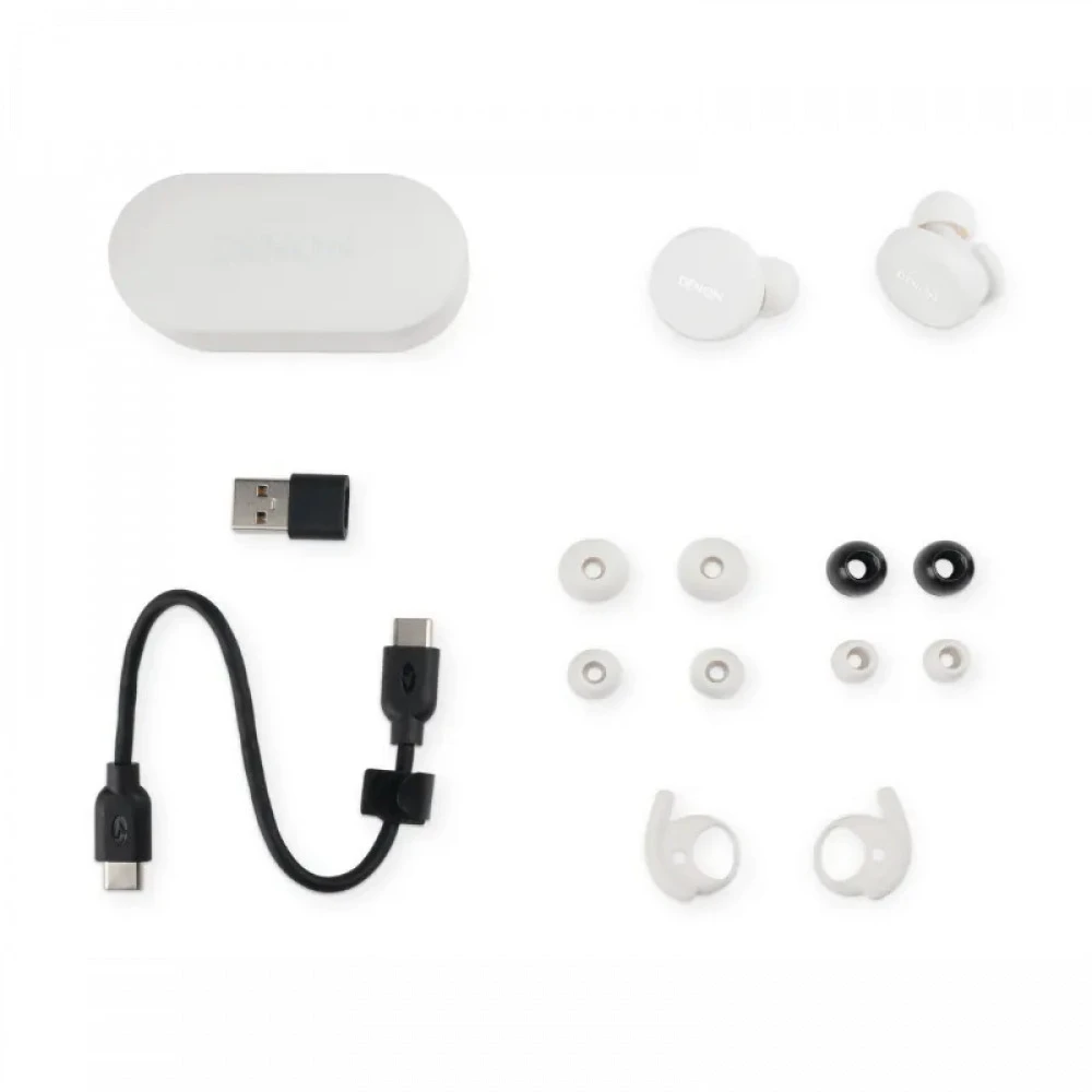 Наушники DENON PERL AHC10PLWTEM White AHC10PLWTEM/W