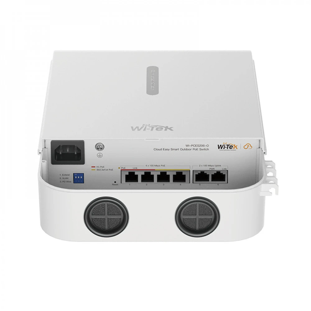 Коммутатор Wi-Tek WI-PCES206-O 100 Base-T (100 мбит/с)