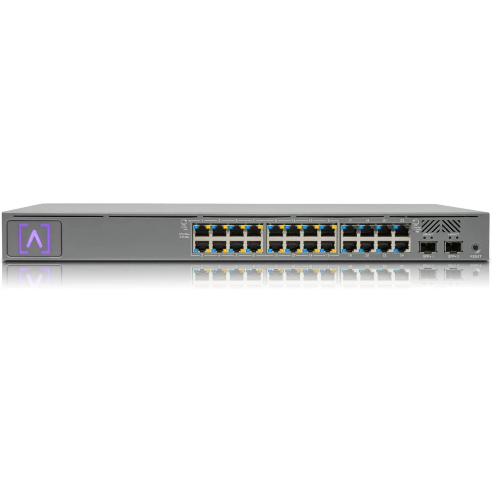 Коммутатор Alta Labs S24-POE 1000 Base-T (1000 мбит/с), 2 SFP порта