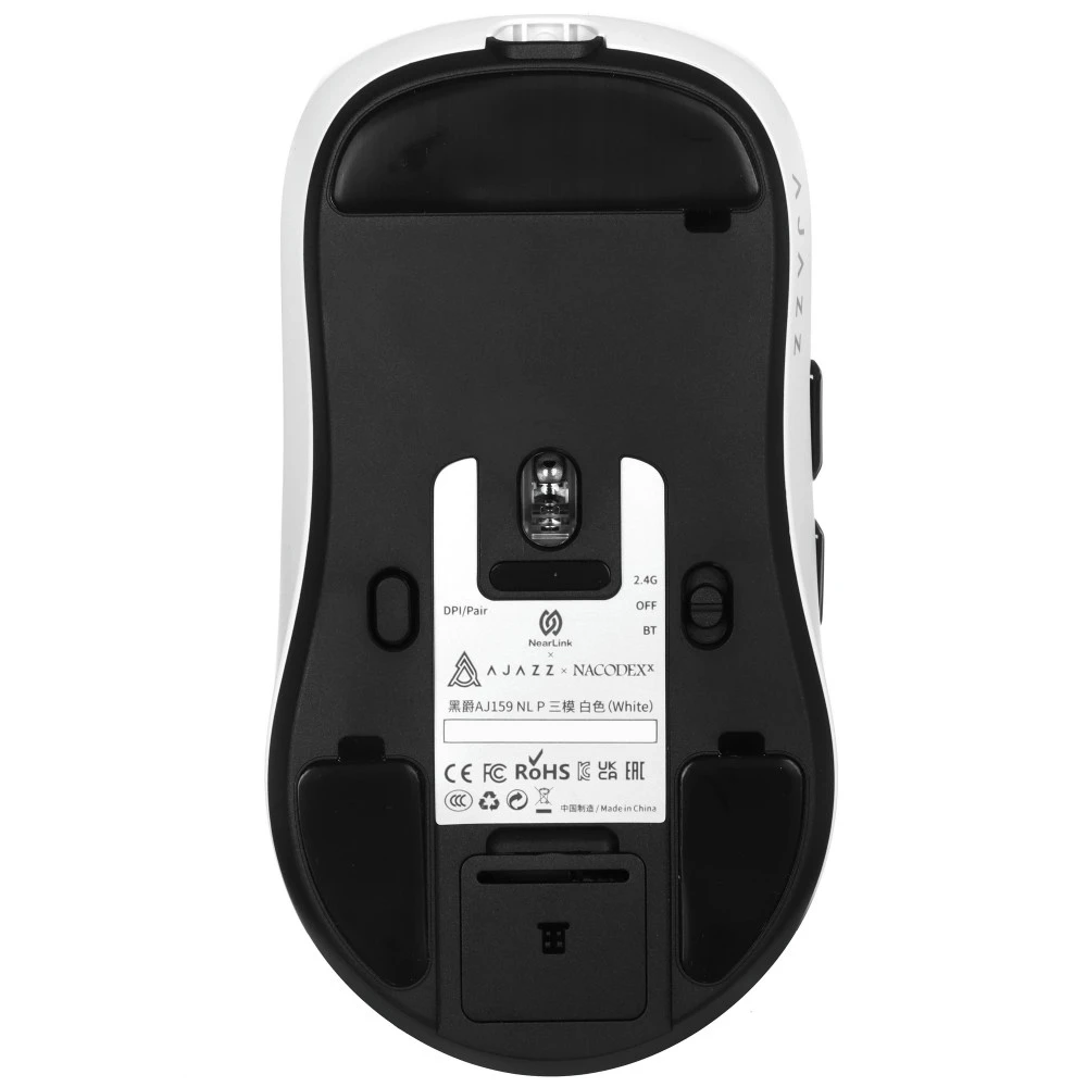 Мышь Ajazz AJ159 NLP WHITE Игровые, Беспроводная