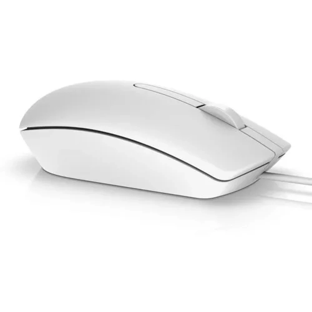 Мышь Dell MS116 White MS116-WH Бюджетные, Проводная