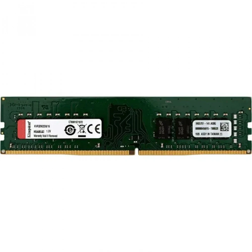 ОЗУ Kingston KVR32N22D8/16WP DIMM, DDR4, 16 Гб, 3200 МГц