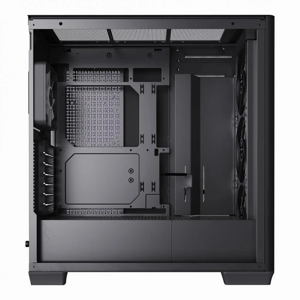 Корпус Aerocool APNX C1-R Black C1-R-BK-V1 Mid-Tower