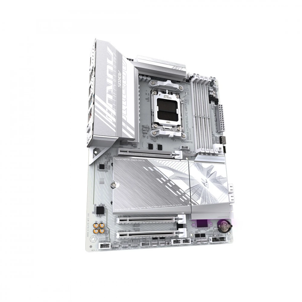 Материнская плата Gigabyte B850 AORUS ELITE WF7 ICE B850 AORUS ELITE WF7 ICE (REV 1.0)/(REV 1.1) ATX, AMD AM5