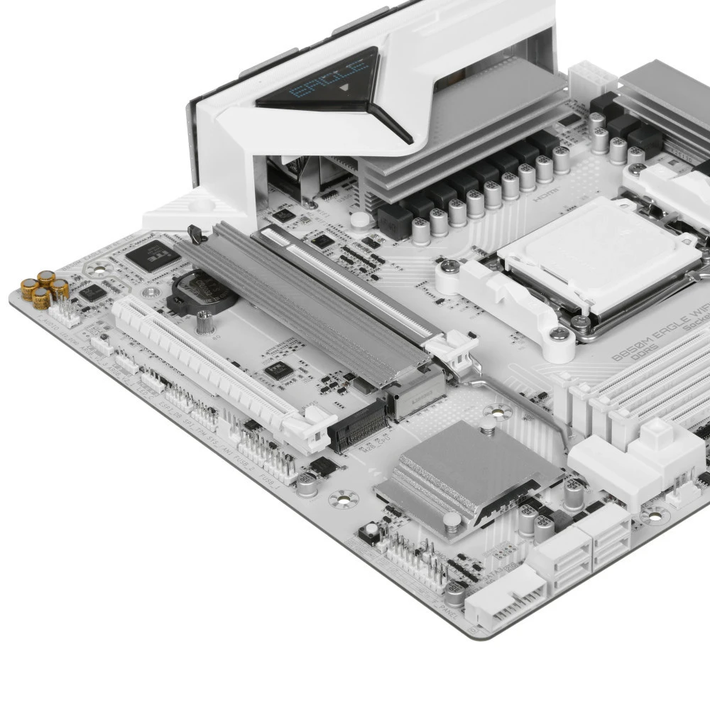 Материнская плата Gigabyte B850M EAGLE WIFI6E ICE (REV1.0) Micro-ATX, AMD AM5