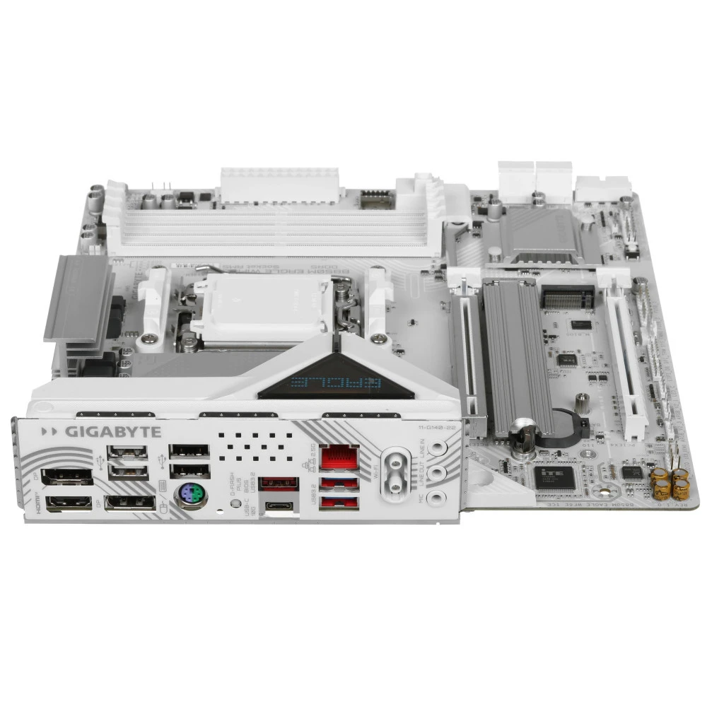 Материнская плата Gigabyte B850M EAGLE WIFI6E ICE (REV1.0) Micro-ATX, AMD AM5