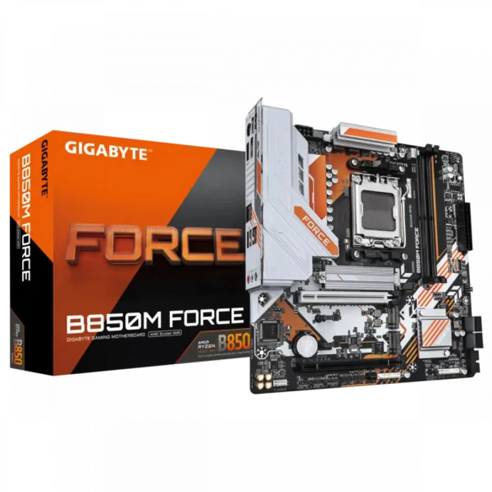 Материнская плата Gigabyte B850M FORCE (REV 1.0) Micro-ATX, AMD AM5