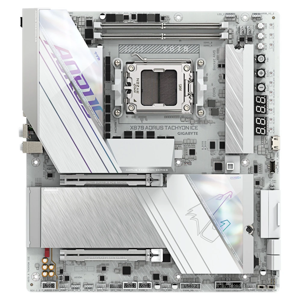 Материнская плата Gigabyte X870 AORUS TACHYON ICE (REV 1.0) E-ATX, AMD AM5