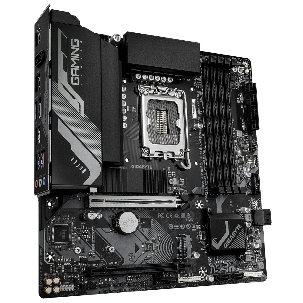 Материнская плата Gigabyte B760 GAMING X WIFI6E GEN5 (REV1.0) Micro-ATX, LGA 1700