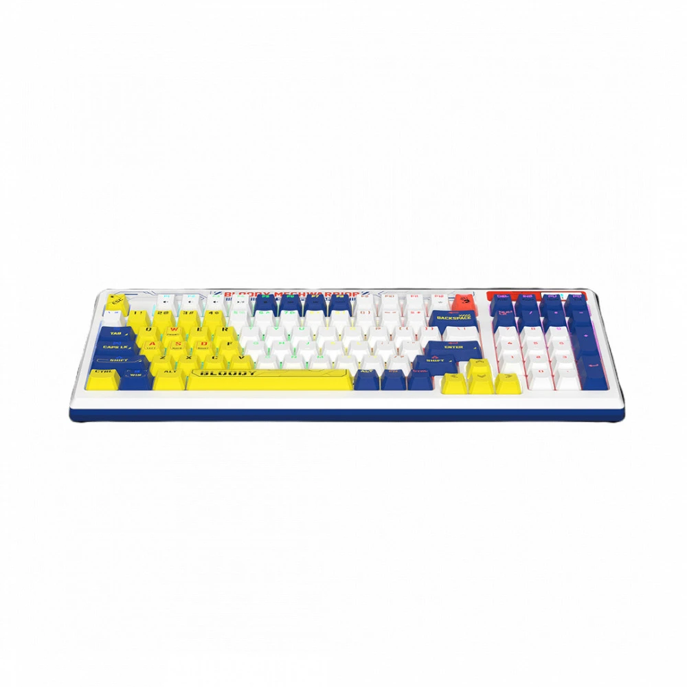 Клавиатура Bloody B950 WARRIOR BLUE Проводная, USB