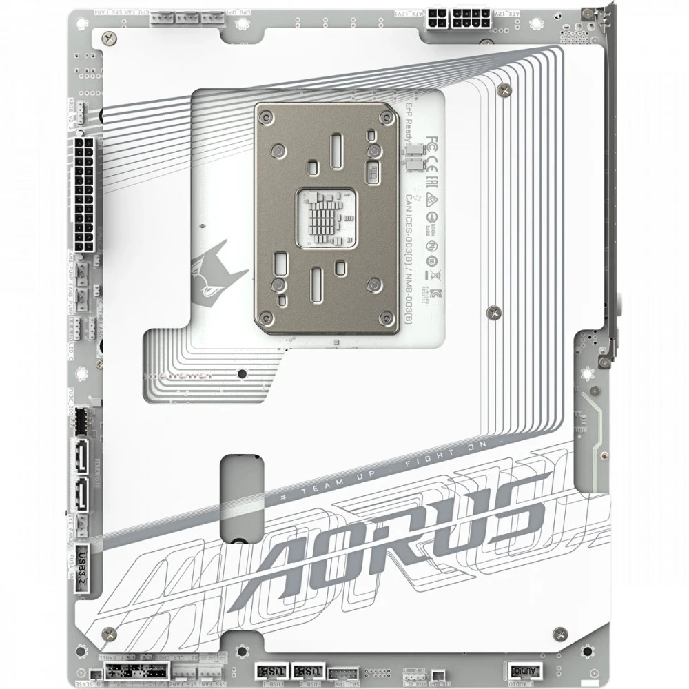 Материнская плата Gigabyte B850 AORUS STEALTH ICE (REV 1.0) ATX, AMD AM5