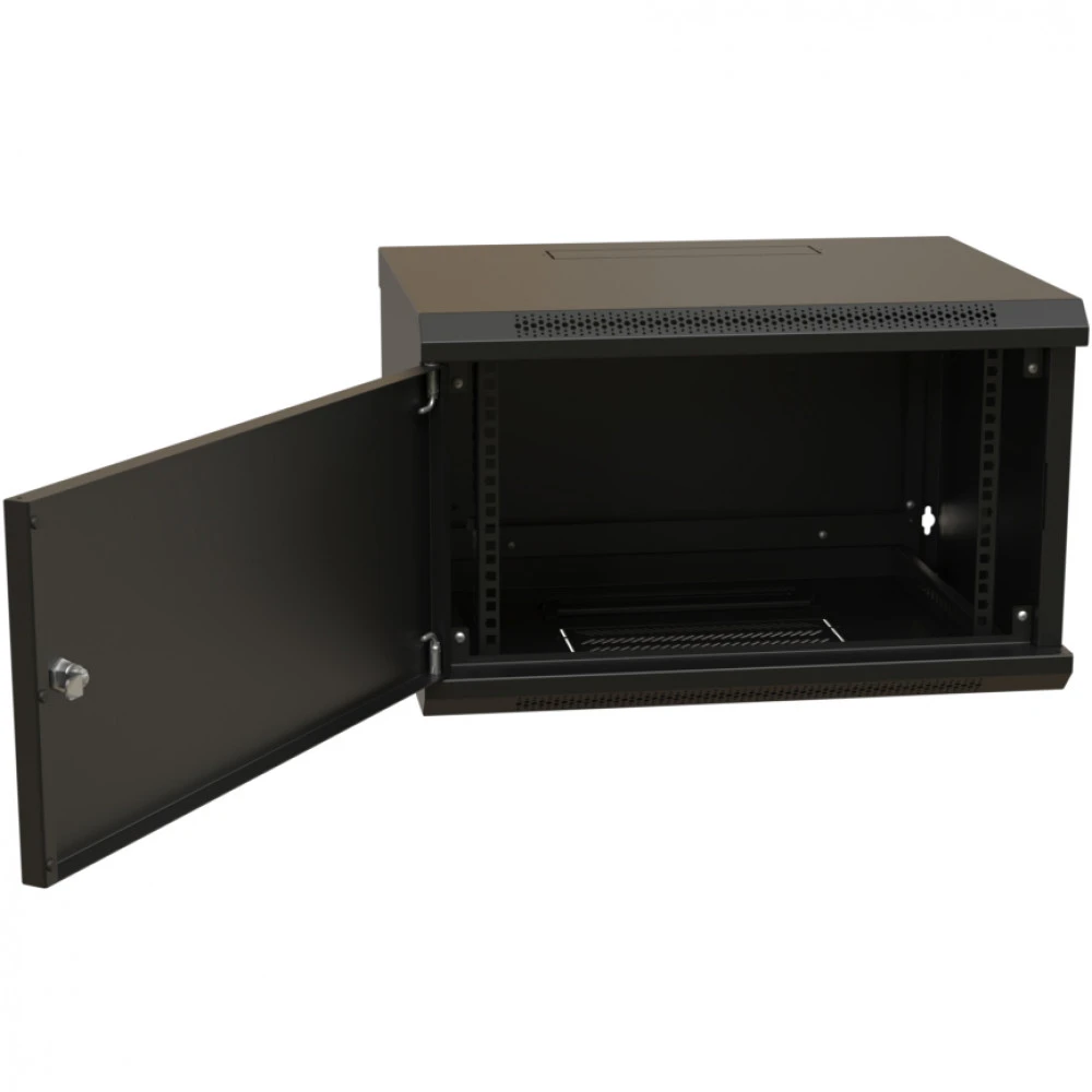 Серверный шкаф WRline настенный 19-дюймовый 9U 500x600х450 мм WR-TW-0945-SR-RAL9004