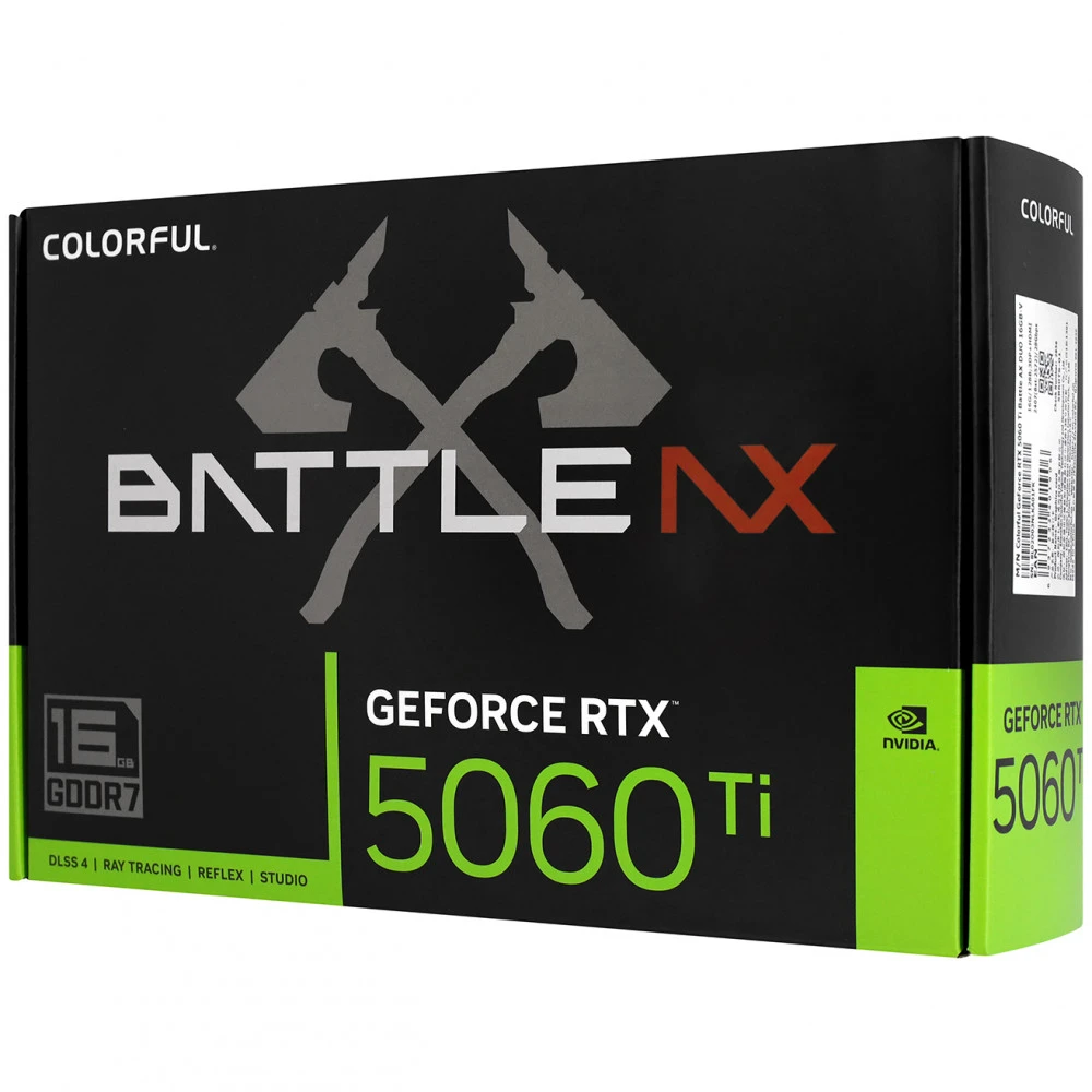 Видеокарта Colorful RTX 5060 Ti Battle AX DUO 16GB-V 16 ГБ