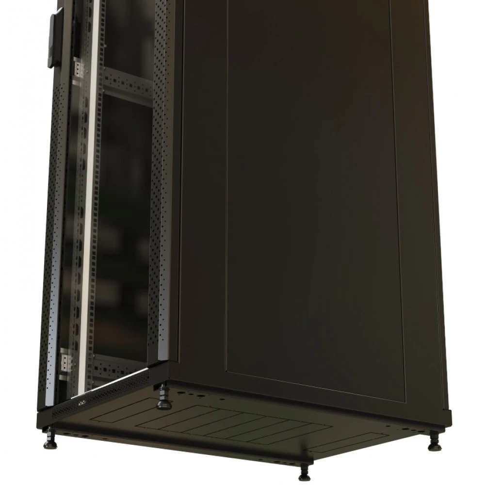 Серверный шкаф WRline Шкаф напольный 19-дюймовый 22U 1166x600х800 мм (ВхШхГ) WR-TT-2268-AS-RAL9004