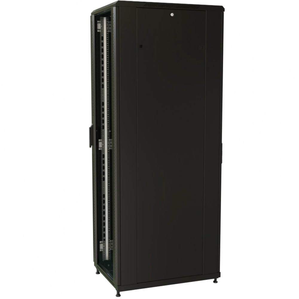 Серверный шкаф WRline Шкаф напольный 19-дюймовый 22U 1166x600х800 мм (ВхШхГ) WR-TT-2268-AS-RAL9004