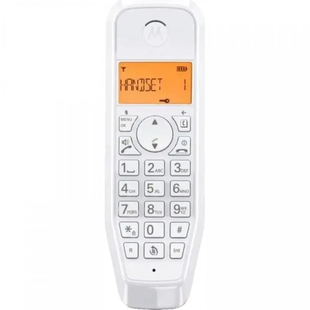 Аналоговый телефон Motorola S1202 White 107S1202WHITE