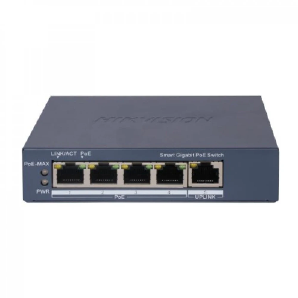 Коммутатор Hikvision DS-3E1505P-EI 1000 Base-T (1000 мбит/с)