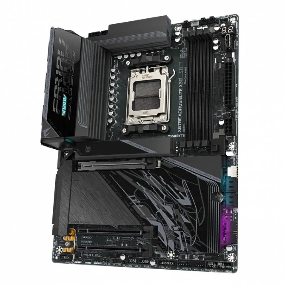 Материнская плата Gigabyte X870E AORUS ELITE X3D ATX, AMD AM5