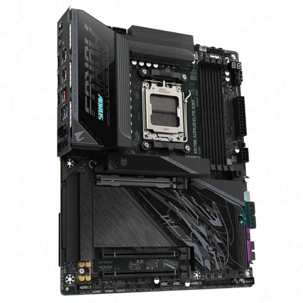Материнская плата Gigabyte X870E AORUS ELITE X3D ATX, AMD AM5