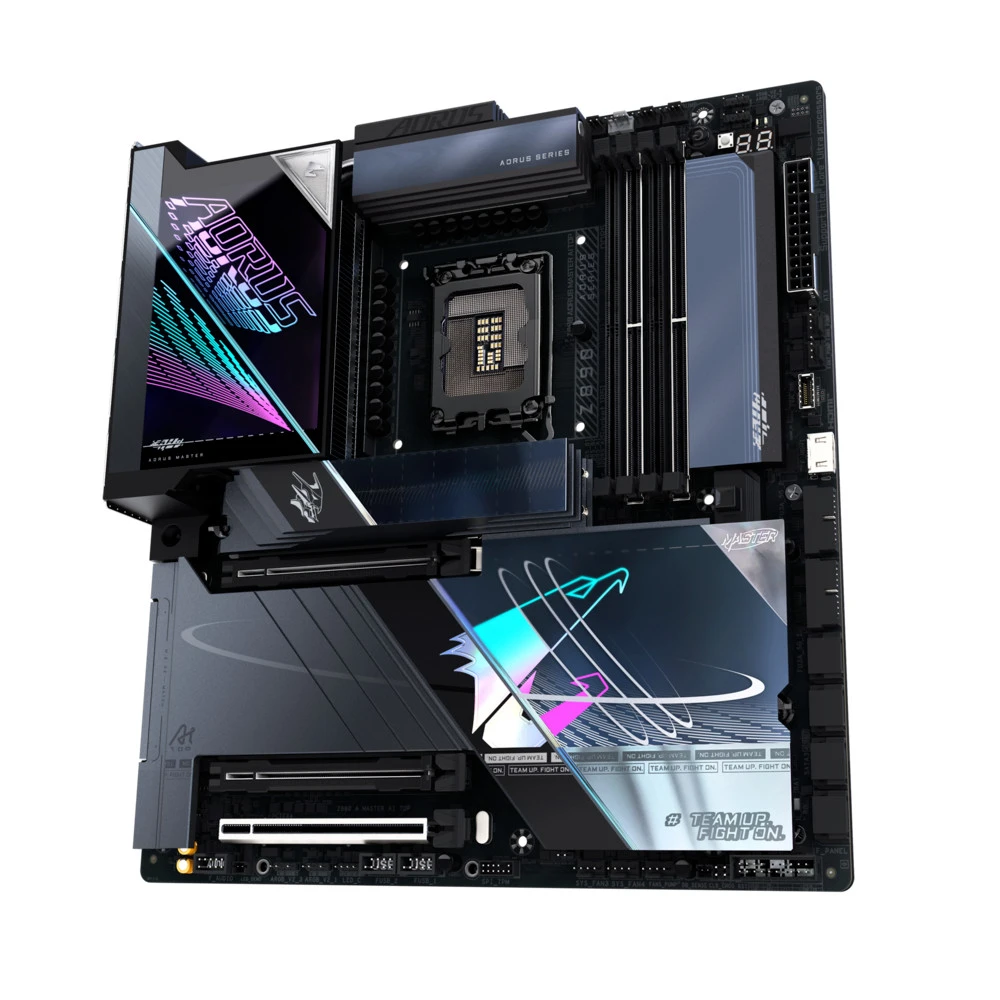 Материнская плата Gigabyte Z890 AORUS MASTER AI TOP Z890 AORUS MASTER AI TOP (REV1.0) E-ATX, LGA 1851