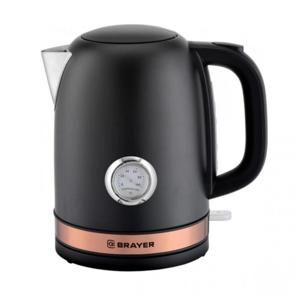BRAYER 1005BR-BK Чайник, 1.7 л., 2200 Вт