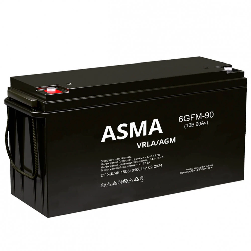 Сменные аккумуляторы АКБ для ИБП Asma 6GFM-90 12 В